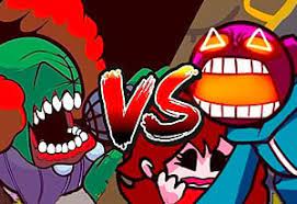 FNF: Tricky vs Whitty Mad Overload Madness x Ballistic